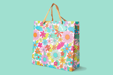 Flower Garden Gift Bags (3 Sizes)