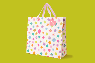 Happy Flowers Gift Bags (3 Sizes)