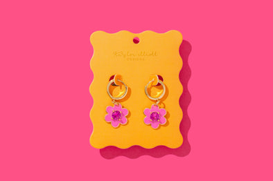 Lucy Pink Earrings