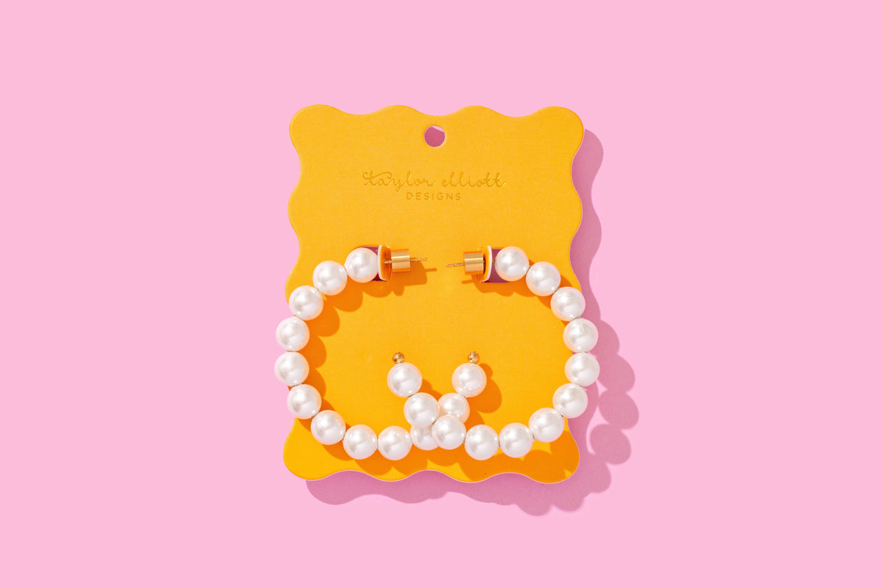 Alice Pearl Hoops