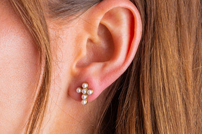 Faith Cross Earrings - 3 Colors