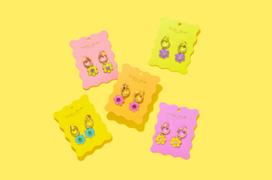 Lucy Yellow Earrings