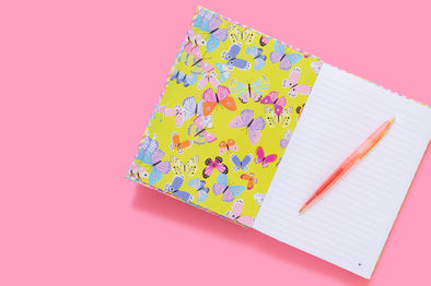 Colorful Gingham Notebook