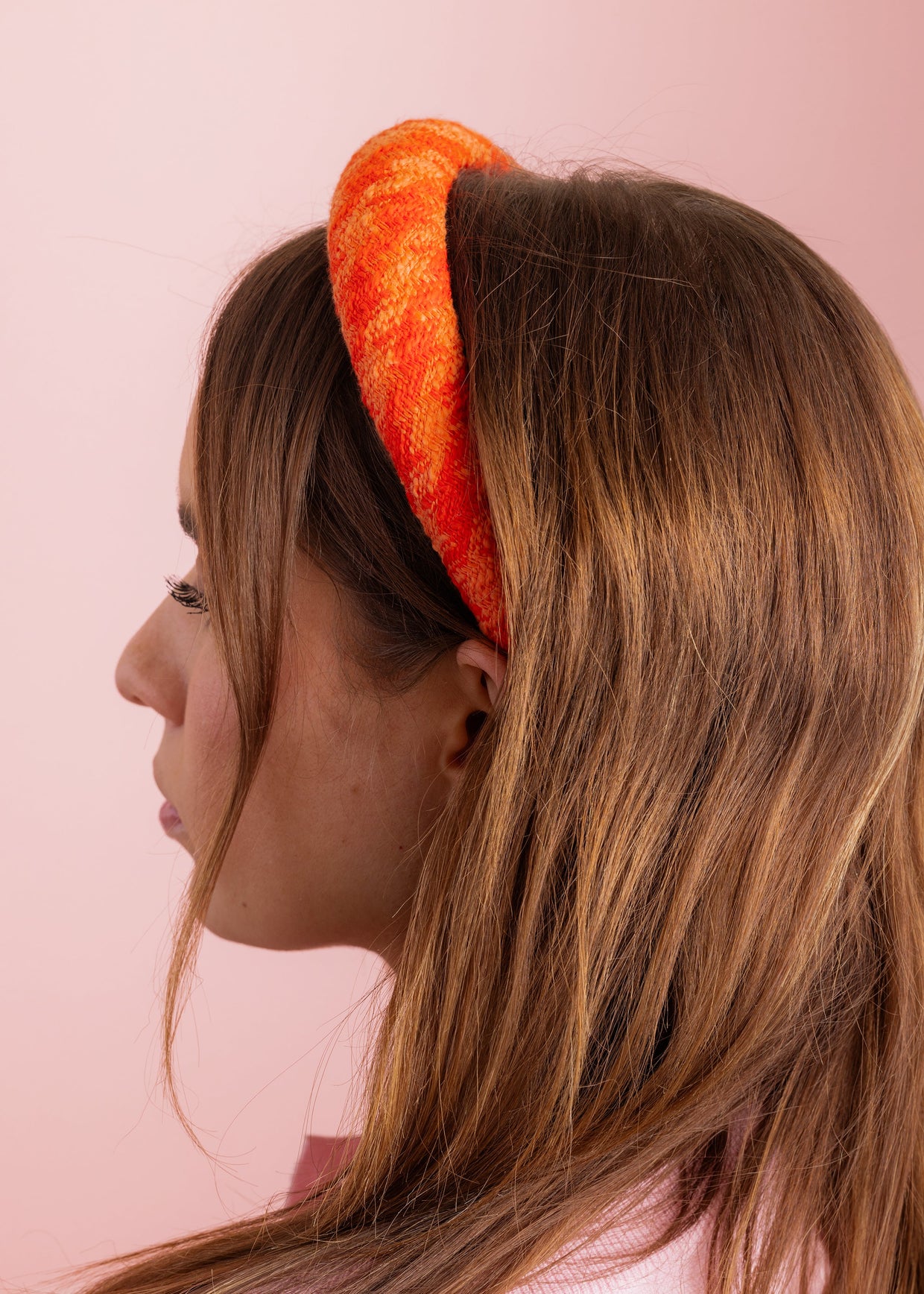 Hadley Orange Headband