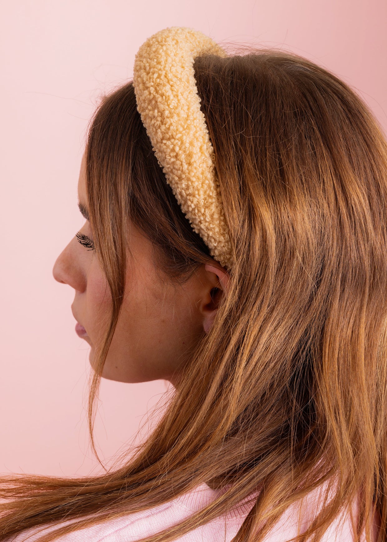 Thea Tan Sherpa Headband