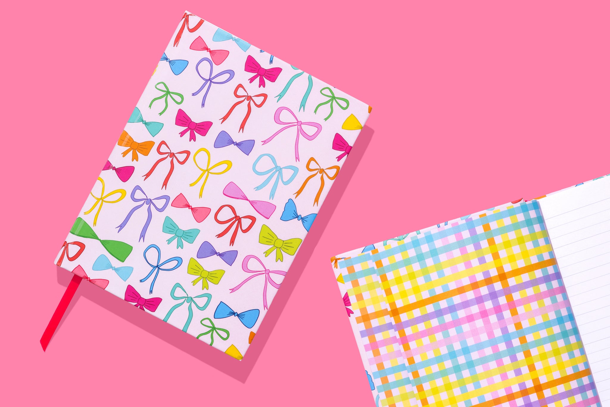 Colorful Bows Notebook | Gift Idea | Stationery
