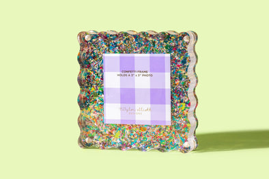 Colorful Confetti Frame - Small