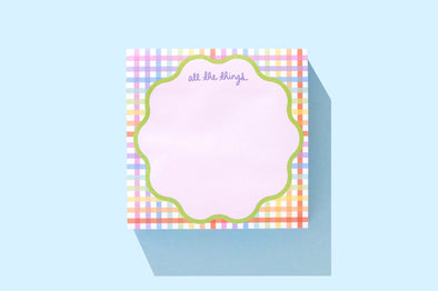 All The Things Sticky Reminder Pad