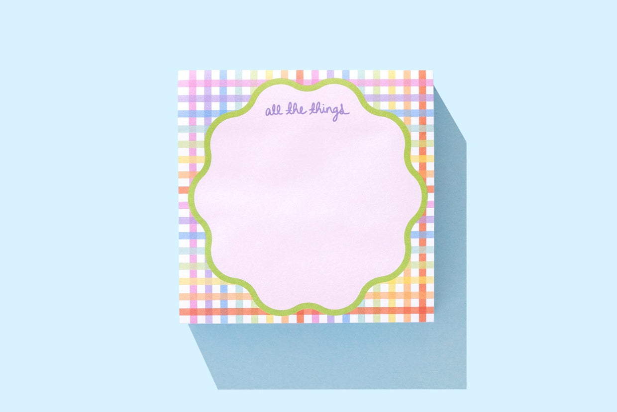 All The Things Sticky Reminder Pad