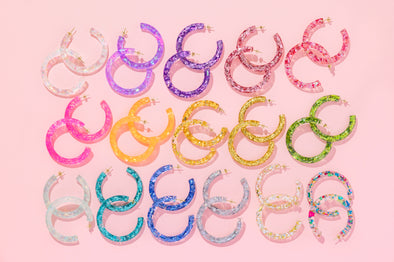 Confetti Hoops