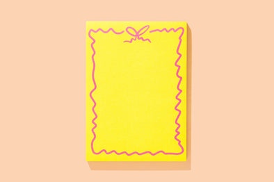 Bows 5x7 Notepad