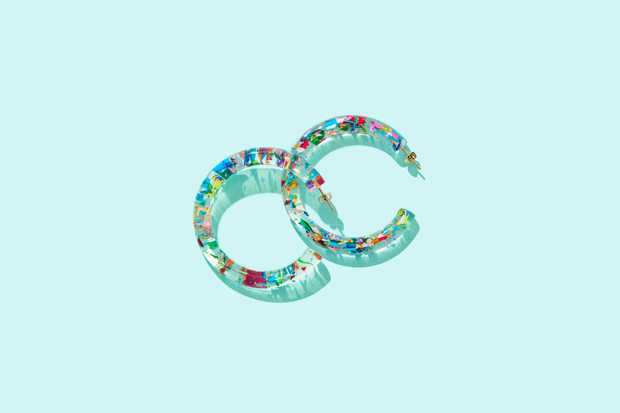 Confetti Hoops