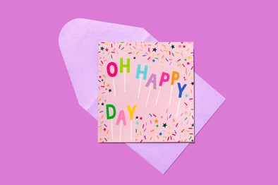 Happy Day Enclosure Card