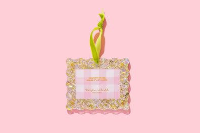 Confetti Frame Ornaments