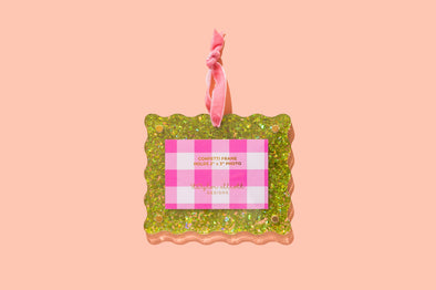 Confetti Frame Ornaments