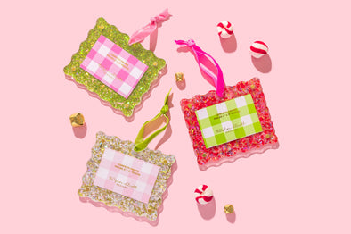 Confetti Frame Ornaments