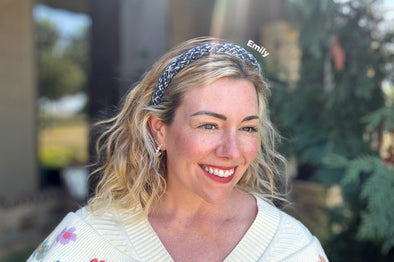 Tweed Headbands Thin (5 Colors)