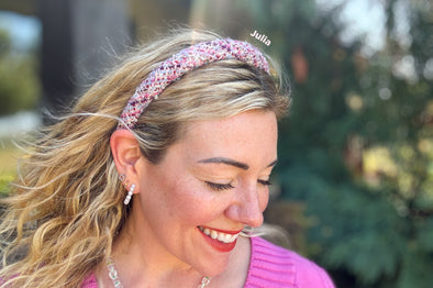 Tweed Headbands Thin (5 Colors)