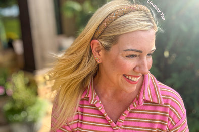 Tweed Headbands Thin (5 Colors)