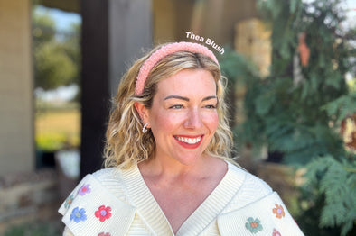 Tweed Headbands Thin (5 Colors)