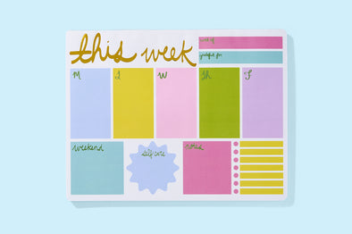 TED x Joy Creative Mallory Weekly Planner