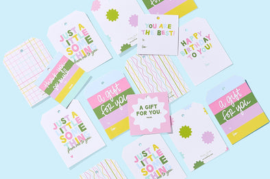 TED x Joy Creative Bag of Tags