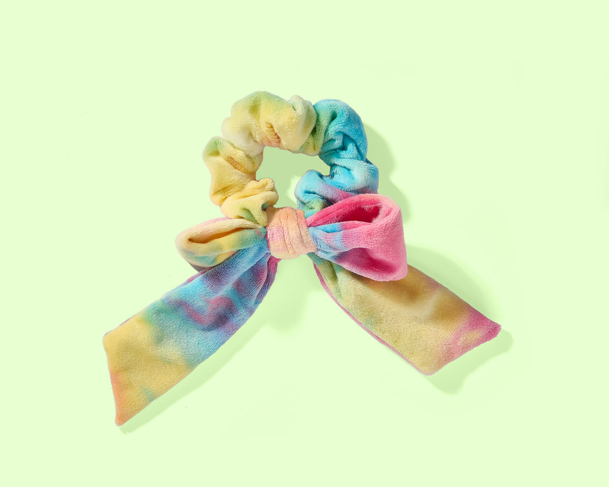 For Fun - Pink Bow Scrunchie