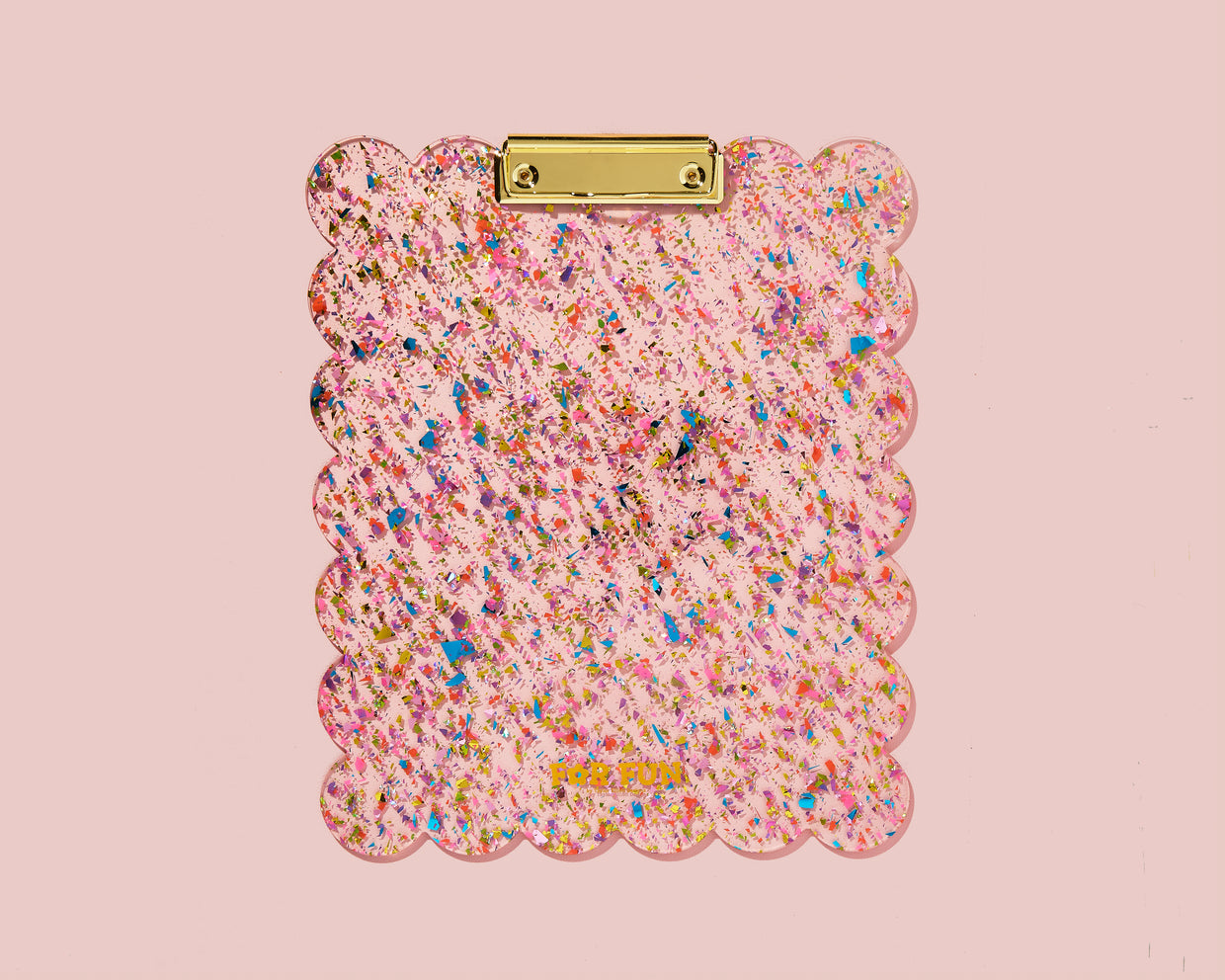 For Fun - Happy Confetti Large Clipboard