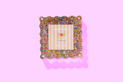 For Fun - Happy Confetti Frame Small
