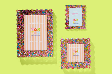 For Fun - Happy Confetti Frame Medium