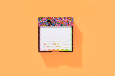 For Fun - Happy Confetti Note + Holder