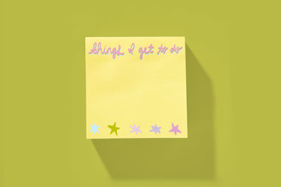 Things Sticky Reminder Pad