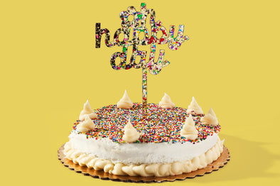 For Fun - Oh Happy Day Confetti Cake Topper