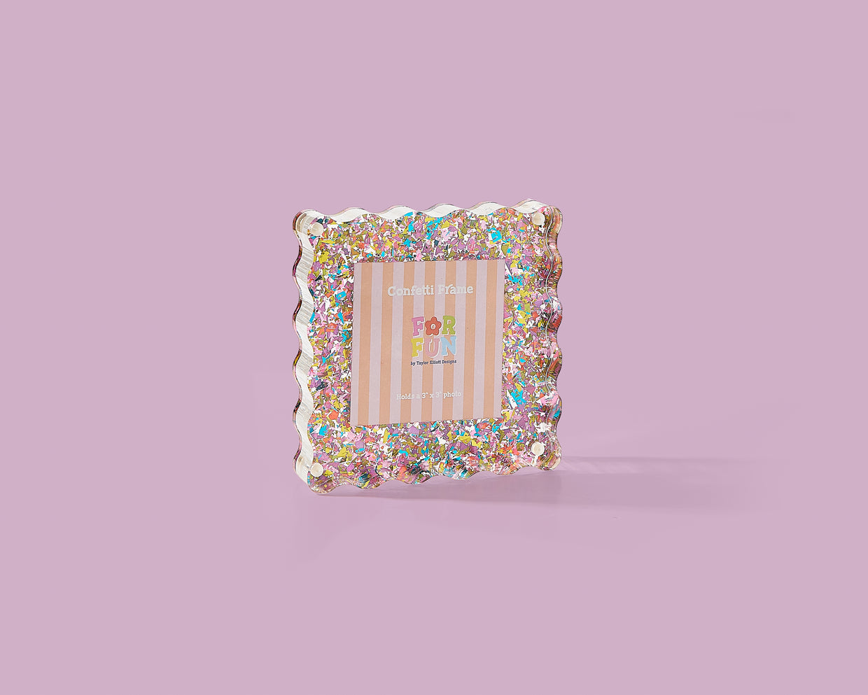 For Fun - Happy Confetti Frame Small