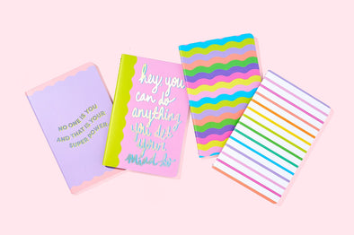 Neon Mini Notebook Set