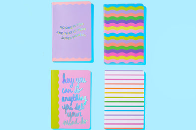 Neon Mini Notebook Set