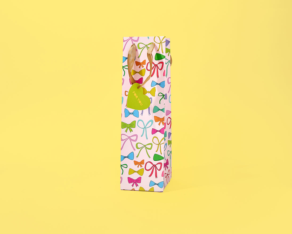 Colorful Bows Gift Bags (3 Sizes)