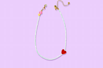 Amore Red Heart Necklace