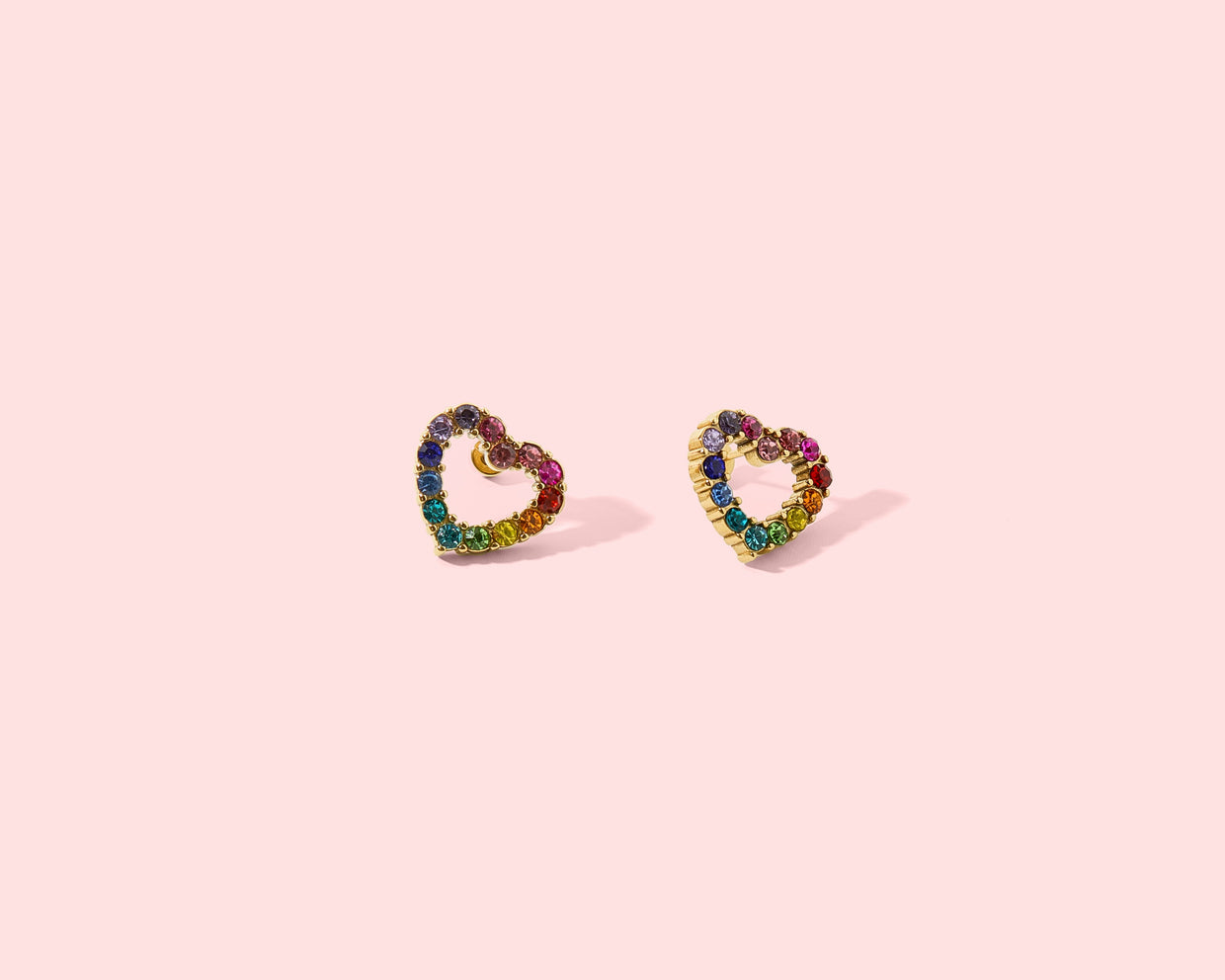 Mae Heart Stud Earrings