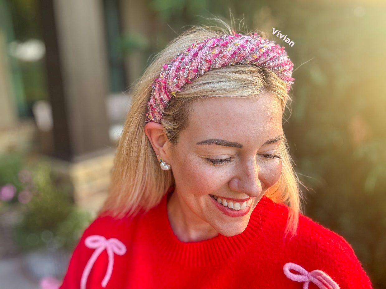 Tweed Headbands (12 Colors)